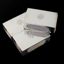 Load image into Gallery viewer, Set of Three Coldstream Guards Matchbox Holders, 1935
