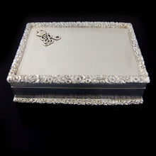 Load image into Gallery viewer, HM Queen Elizabeth The Queen Mother Royal Presentation Silver Table Box, 1962
