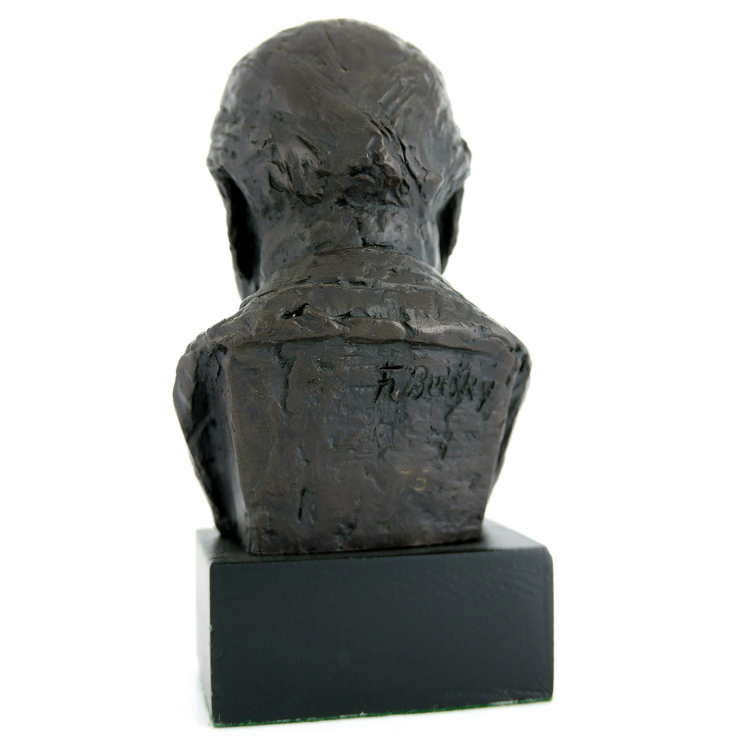 Winston Churchill Bust by Franta Belsky, 1976