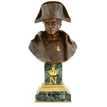 Load image into Gallery viewer, Emperor Napoleon I - A Bronze Bust, circa 1890
