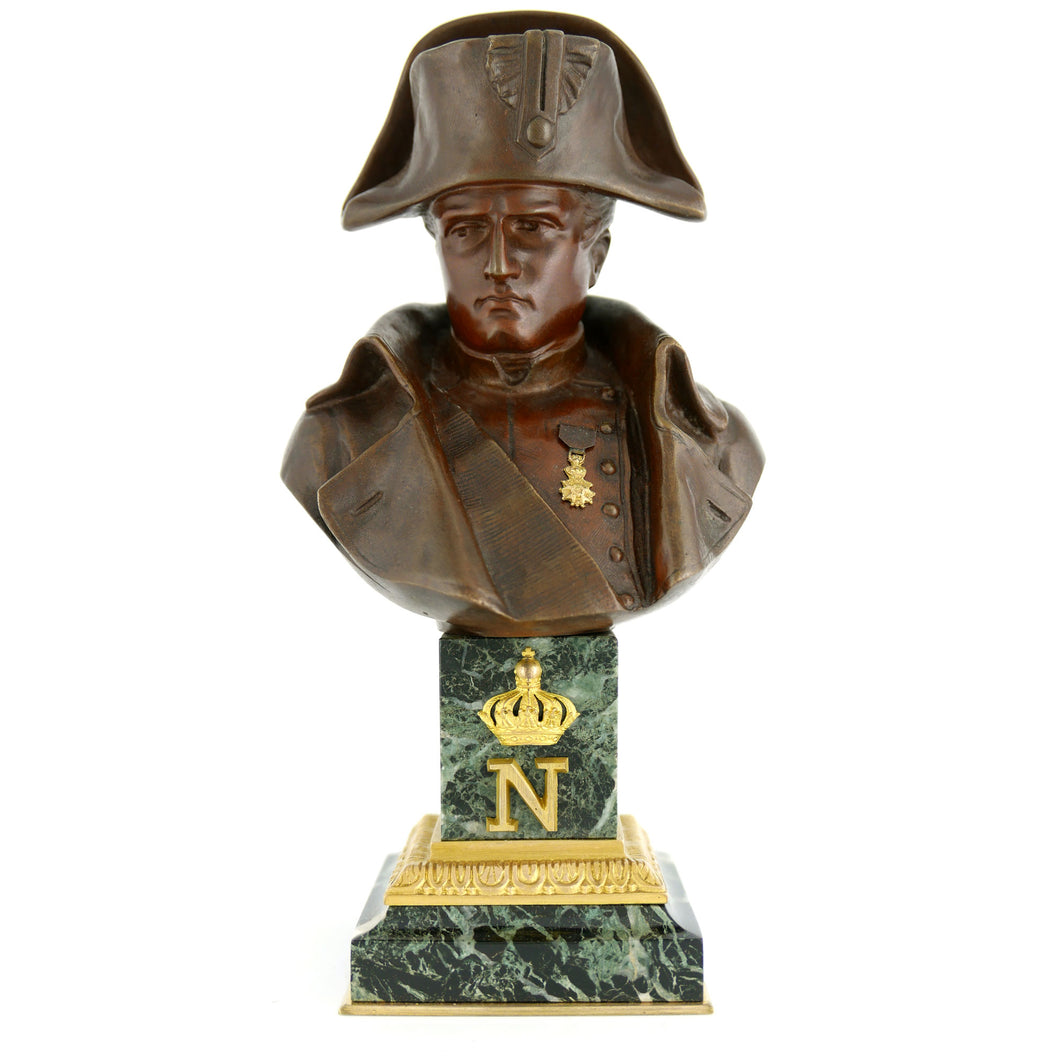 Emperor Napoleon I - A Bronze Bust, circa 1890