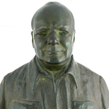 Load image into Gallery viewer, Second World War Portrait Bust of Churchill, 1945
