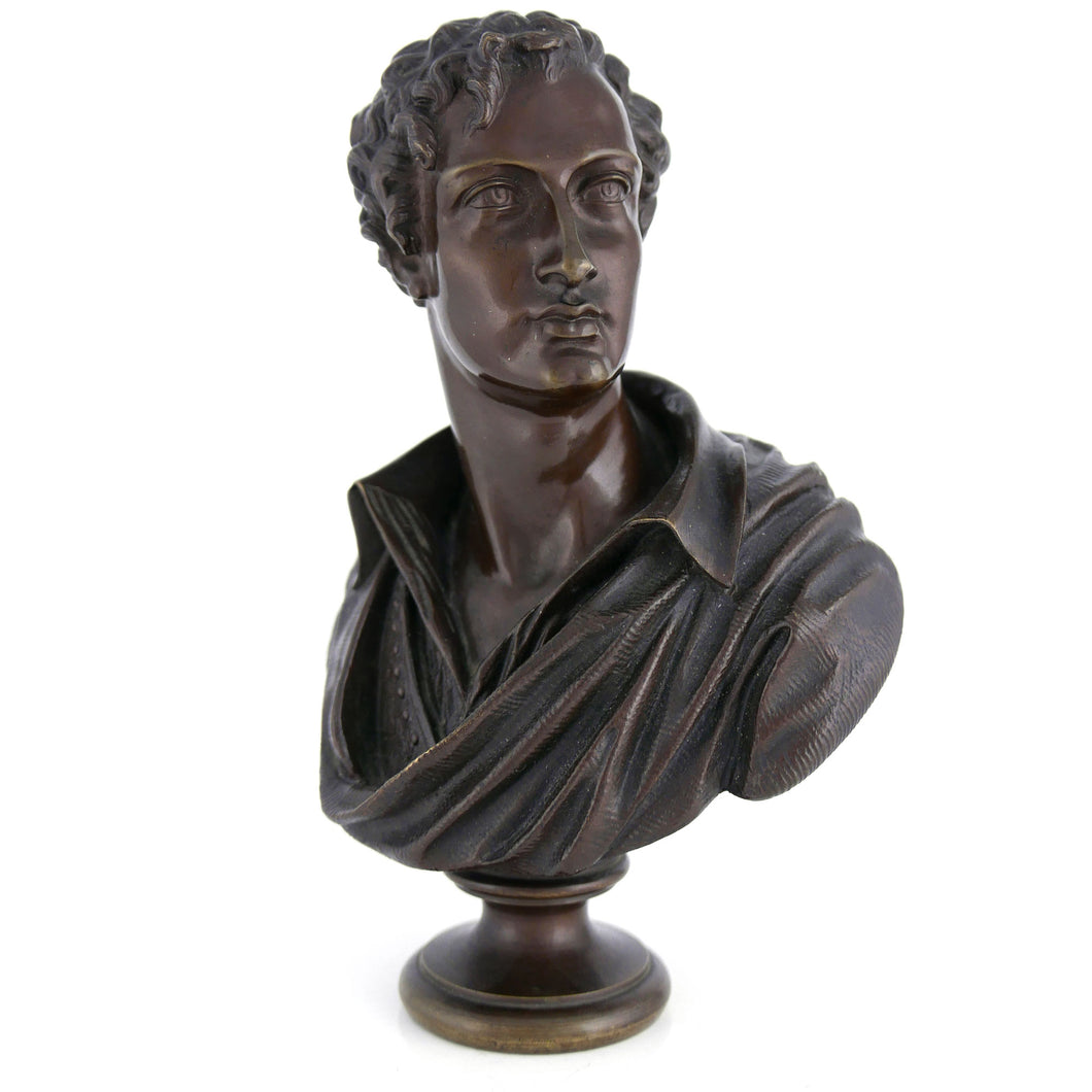 George Gordon, 6th Lord Byron Desk Bust, 1860