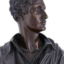 Load image into Gallery viewer, George Gordon, 6th Lord Byron Desk Bust, 1860
