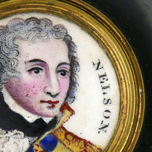 Load image into Gallery viewer, A George III Enamelled Portrait of Admiral Lord Nelson 1805
