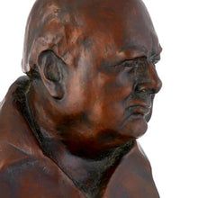 Load image into Gallery viewer, Sir Winston Churchill Memorial Bust, 1980
