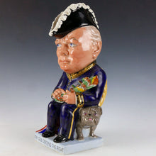 Load image into Gallery viewer, Winston Churchill Toby Jug by Wilkinson&#39;s of Burslem, circa 1941
