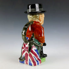 Load image into Gallery viewer, A Second World War Burgess and Leigh Churchill ‘Bulldogs’ Toby Jug

