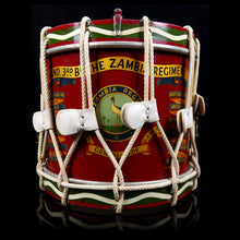 Load image into Gallery viewer, 3rd Battalion The Zambia Regiment Band Drum, 1965
