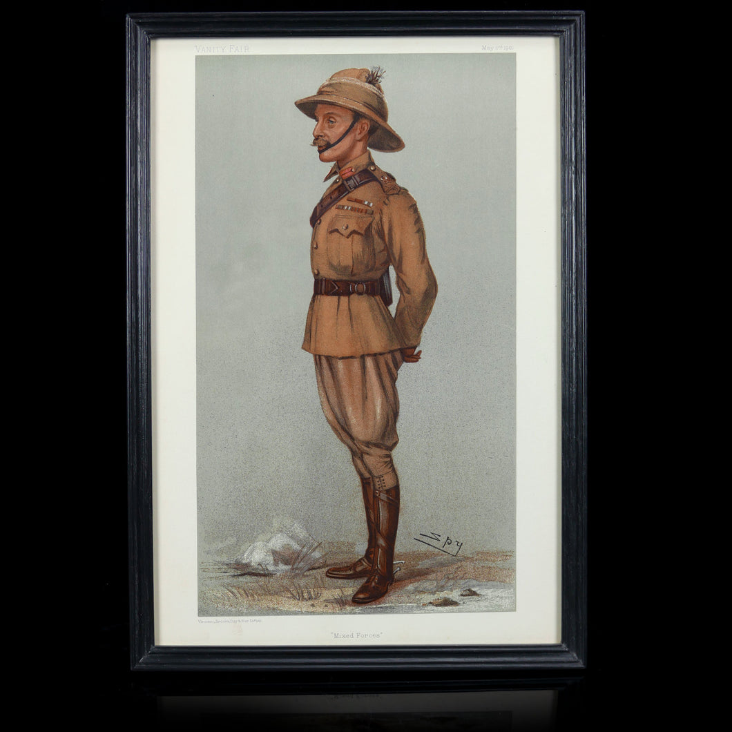 Vanity Fair Print - General Sir Ian Standish Monteith Hamilton by Spy, 1901
