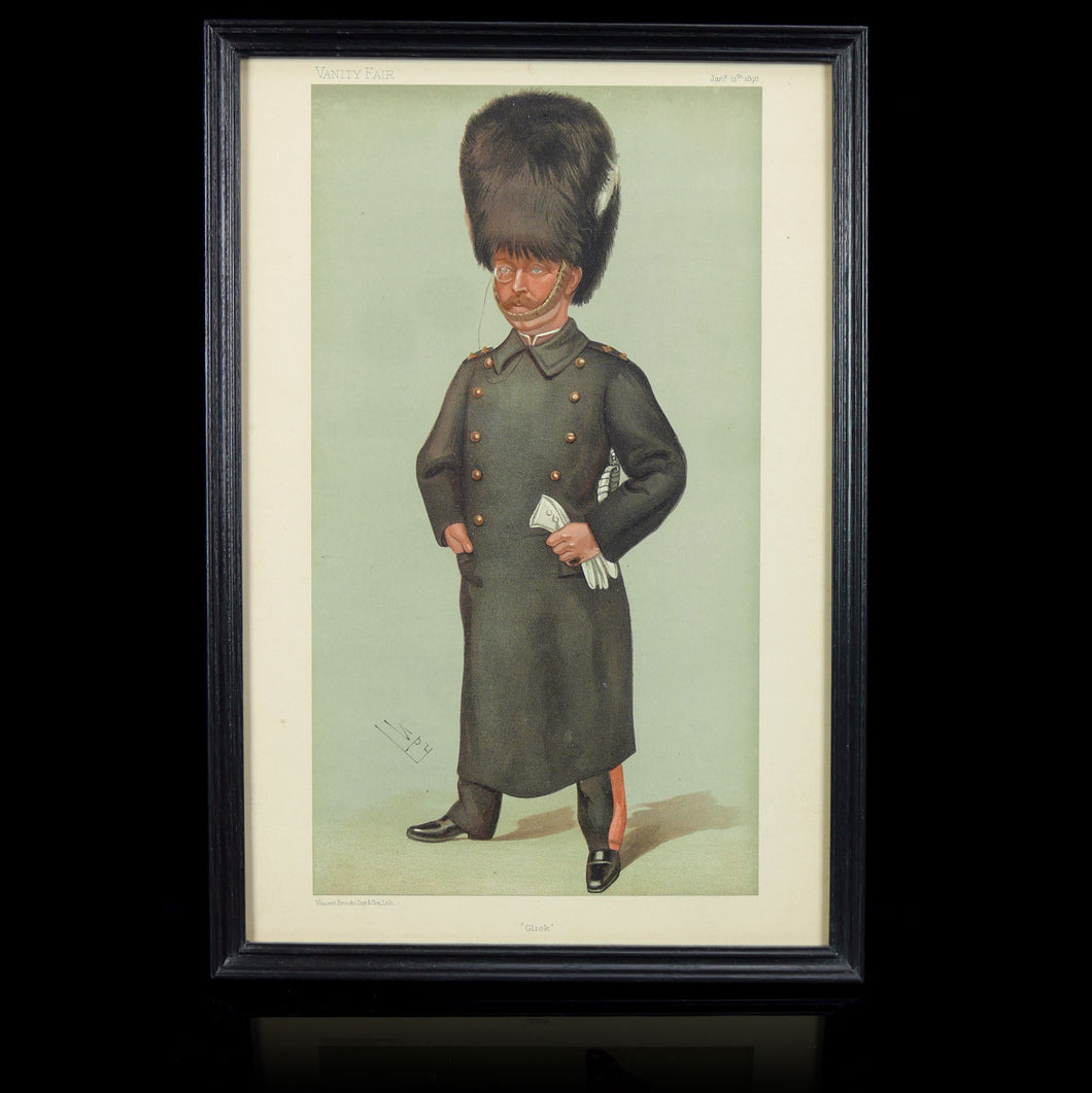 Vanity Fair Print- Major-General Lord Edward Gleichen by Spy, 1898