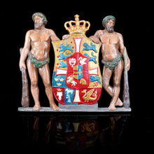 Load image into Gallery viewer, Royal Warrant Holder’s King of Denmark Appointment Sign, 1903
