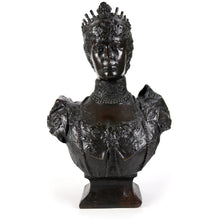 Load image into Gallery viewer, Bust of Mary, Princess of Wales, by Sydney March, 1903
