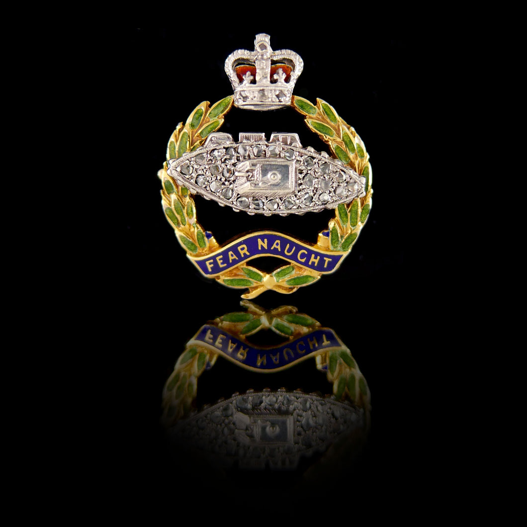 Royal Tank Regiment Brooch
