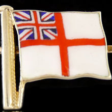 Load image into Gallery viewer, Royal Navy White Ensign Bar Brooch, 1970

