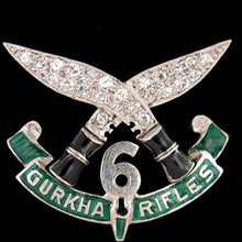 Load image into Gallery viewer, 6th Gurkha Rifles Brooch
