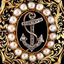 Load image into Gallery viewer, Trafalgar Veteran - Memorial Brooch, 1848
