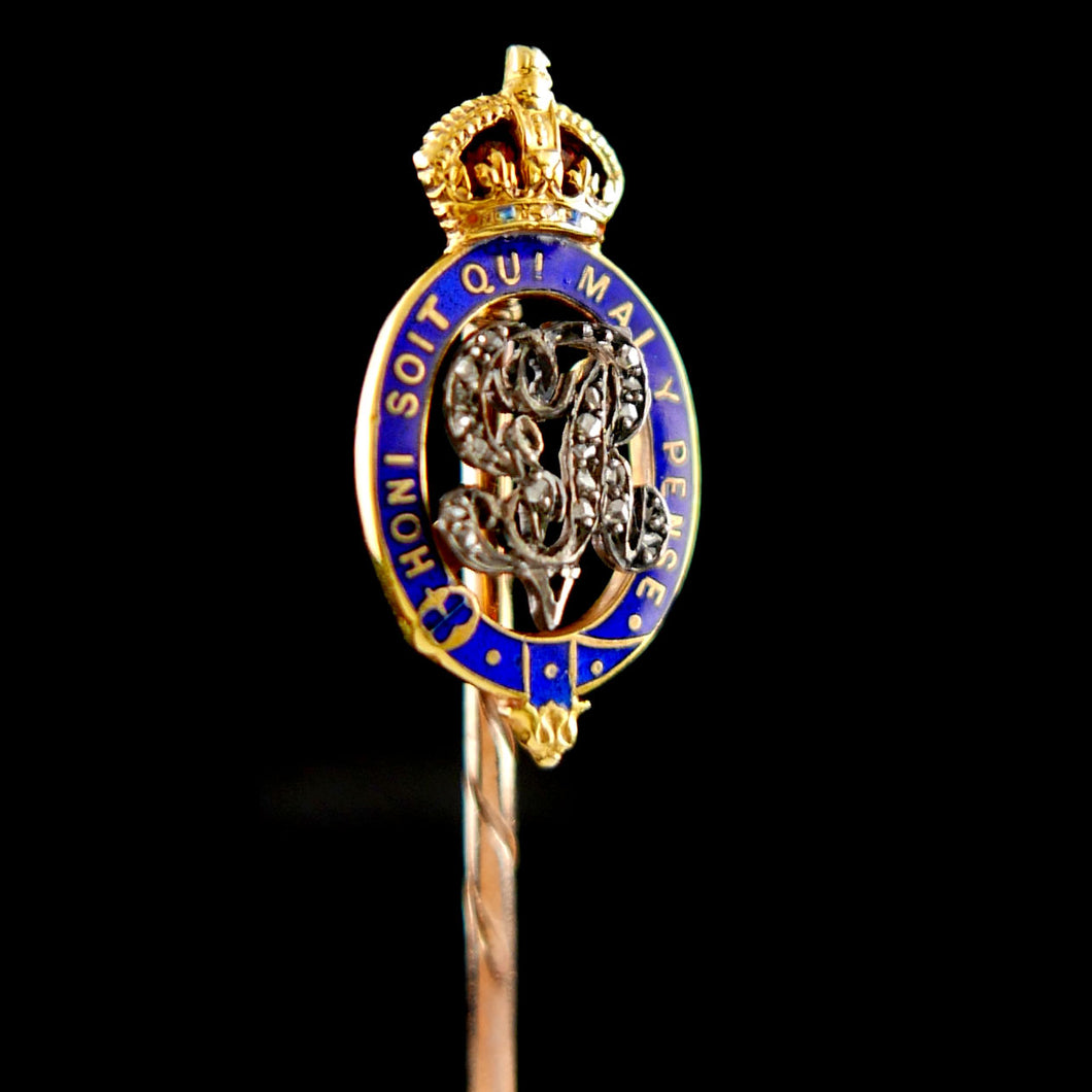 King George V Royal Presentation Stickpin