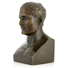 Load image into Gallery viewer, Bronze Bust of Emperor Napoleon I, 1840
