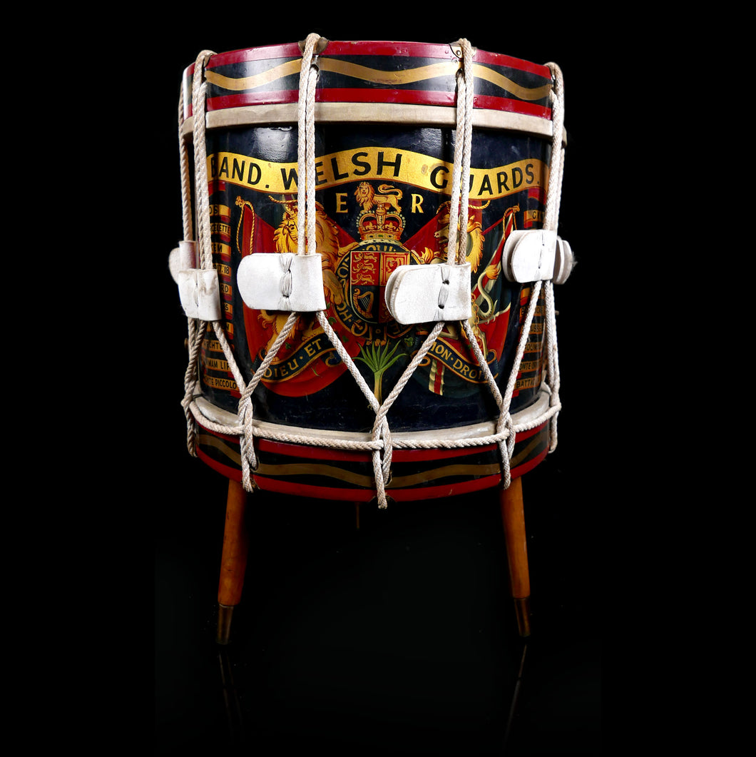 Welsh Guards - Band Side Drum Table, 1952
