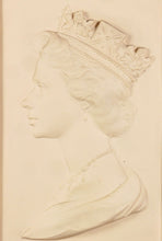 Load image into Gallery viewer, Elizabeth II Silver Jubilee Bas-Relief Portrait, 1977
