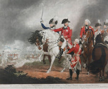 Load image into Gallery viewer, Engraving - His Majesty George III Reviewing the Third Dragoon Guards, 1804
