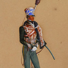 Load image into Gallery viewer, A Pair of 7th Hussars Uniform Studies, 1880
