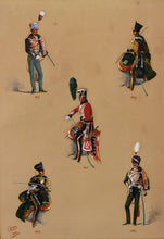 Load image into Gallery viewer, A Pair of 7th Hussars Uniform Studies, 1880
