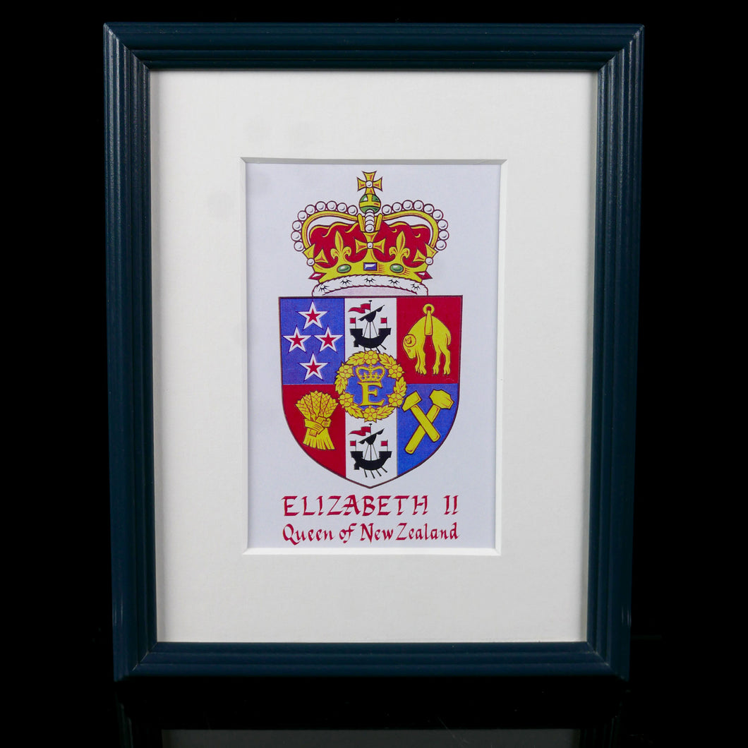 Bookplate - Queen Elizabeth II as Queen of New Zealand, 1990