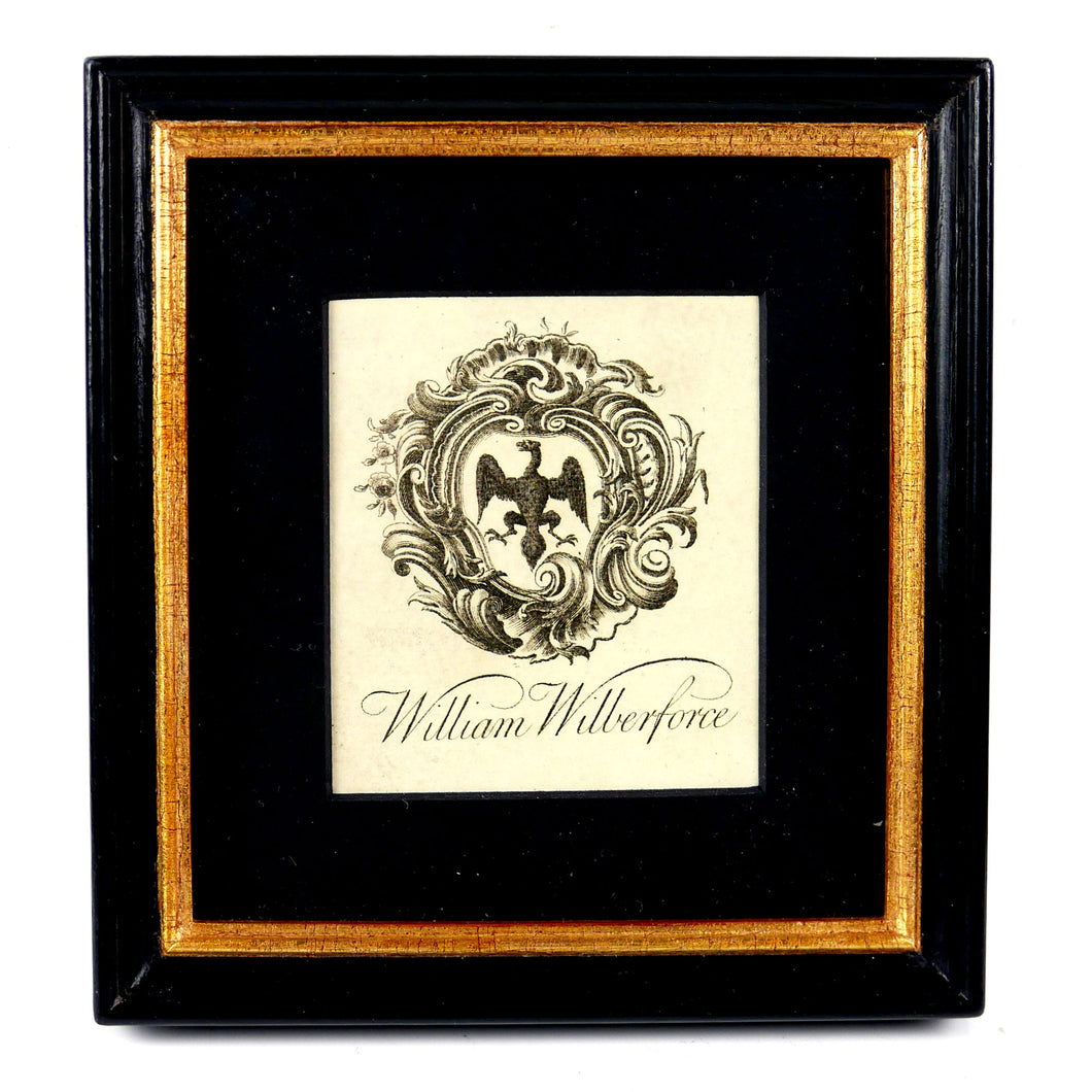 Bookplate - William Wilberforce MP, 1780
