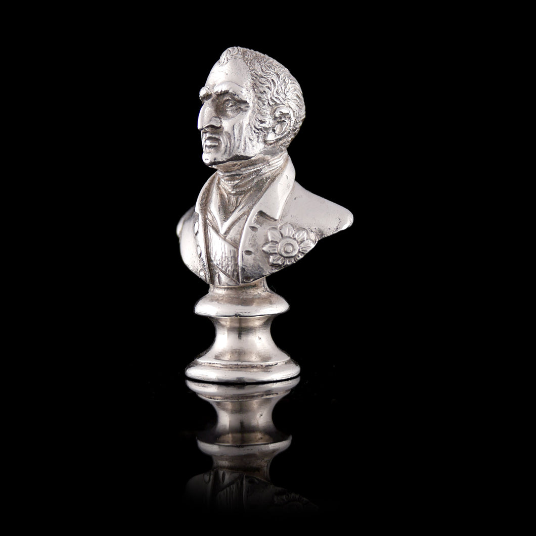 An Edwardian Wellington Miniature Bust, 1905