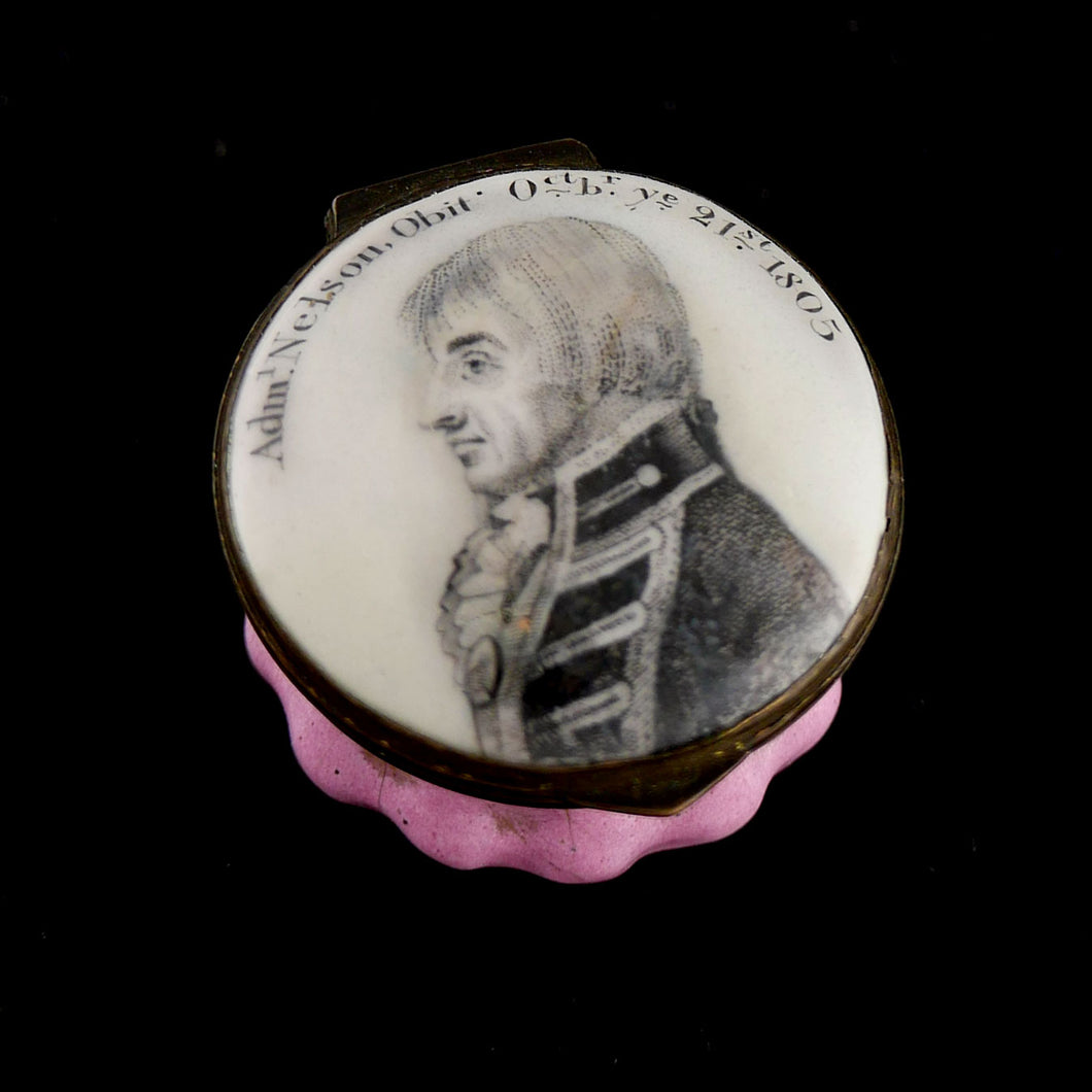 Admiral Lord Nelson Patch Box, 1805