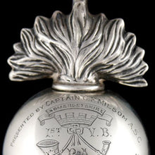 Load image into Gallery viewer, Edwardian Somerset Light Infantry Grenade Cigar Lighter, 1903
