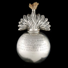 Load image into Gallery viewer, Edwardian Somerset Light Infantry Grenade Cigar Lighter, 1903
