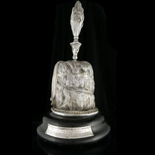 Load image into Gallery viewer, 4th (Queen’s Own) Hussars - Silver Busby Snuff Mull, 1935
