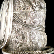 Load image into Gallery viewer, 4th (Queen’s Own) Hussars - Silver Busby Snuff Mull, 1935
