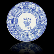 Load image into Gallery viewer, Edwardian Royal Navy Mess Plate, &#39;46&#39;
