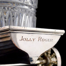Load image into Gallery viewer, Jolly Boat Double Decanter Stand, 1850
