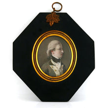Load image into Gallery viewer, Portrait Miniature of Lt Hon James Pitt RN, c. 1815
