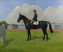 Load image into Gallery viewer, Portrait of British Equestrian Team Showjumper Brigadier ‘Monkey’ Blacker, 1961
