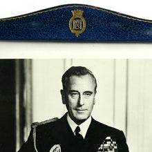 Load image into Gallery viewer, A Presentation Portrait of Admiral of the Fleet Earl Mountbatten of Burma, 1974
