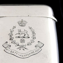 Load image into Gallery viewer, 4th Bn Hampshire Regiment (T) - Vesta Case, 1911
