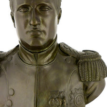 Load image into Gallery viewer, Bronze Bust of Emperor Napoleon I, 1890
