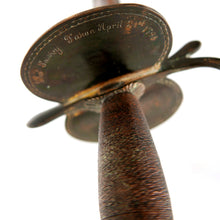 Load image into Gallery viewer, Mars versus Hercule - A Relic Sword with Literary Connections, 1798
