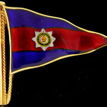 Load image into Gallery viewer, Household Division Yacht Club Burgee Brooch
