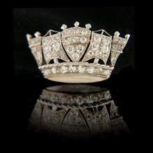 Load image into Gallery viewer, Royal Navy Crown Brooch
