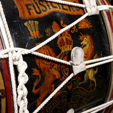 Load image into Gallery viewer, Royal Welch Fusiliers - 5th (Flintshire) Bn Bass Drum, 1925
