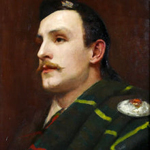Load image into Gallery viewer, Portrait of a Piper - Alfred Borthwick RSA, 1893
