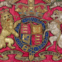 Load image into Gallery viewer, A Victorian Household Cavalry Fanfare Banner, 1870
