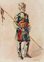 Load image into Gallery viewer, 11th Bengal Lancers (1895) - Sikh Sowar by A.C. Lovett, 1910
